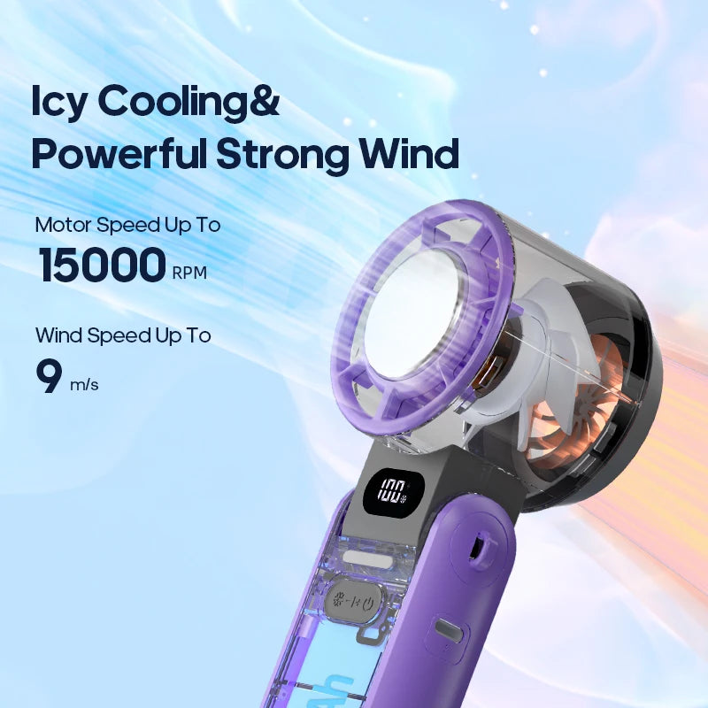 AirBreeze portable handheld fan