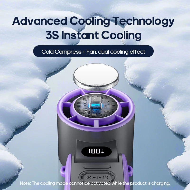 AirBreeze portable handheld fan